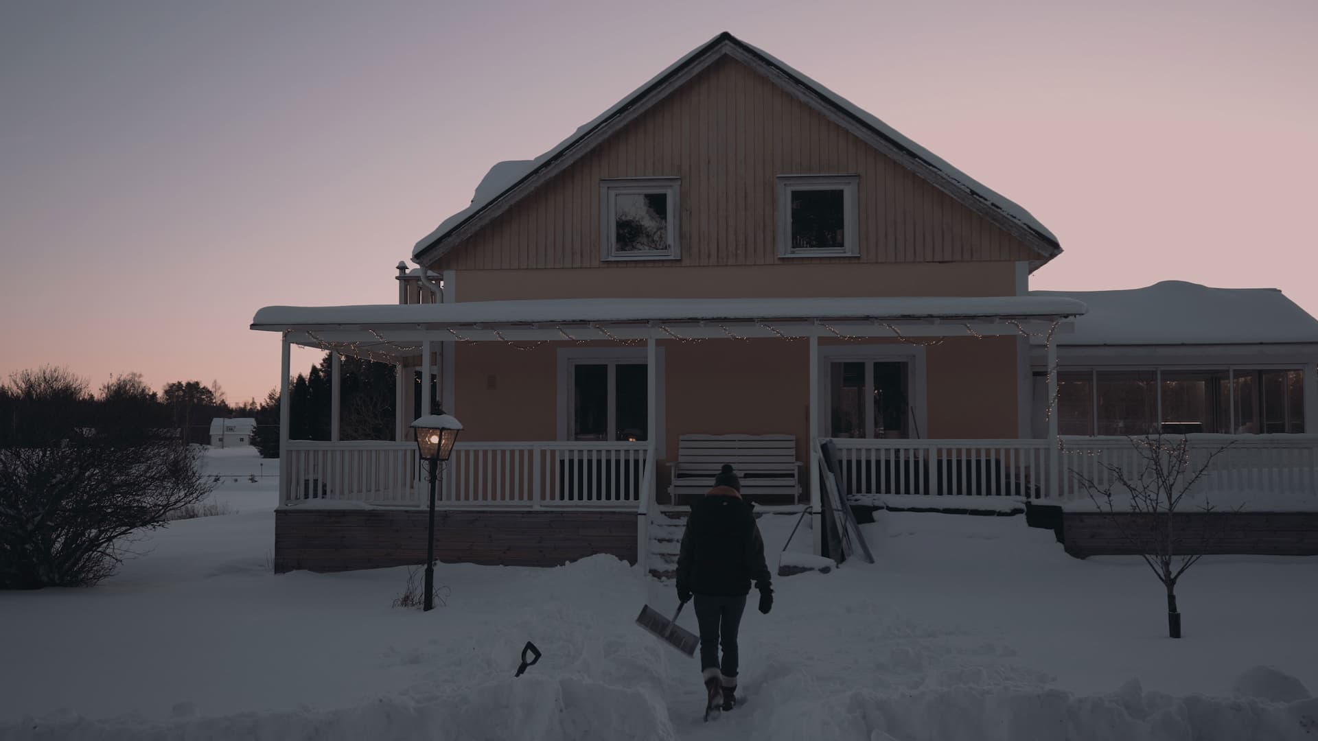 Tyst faller snön