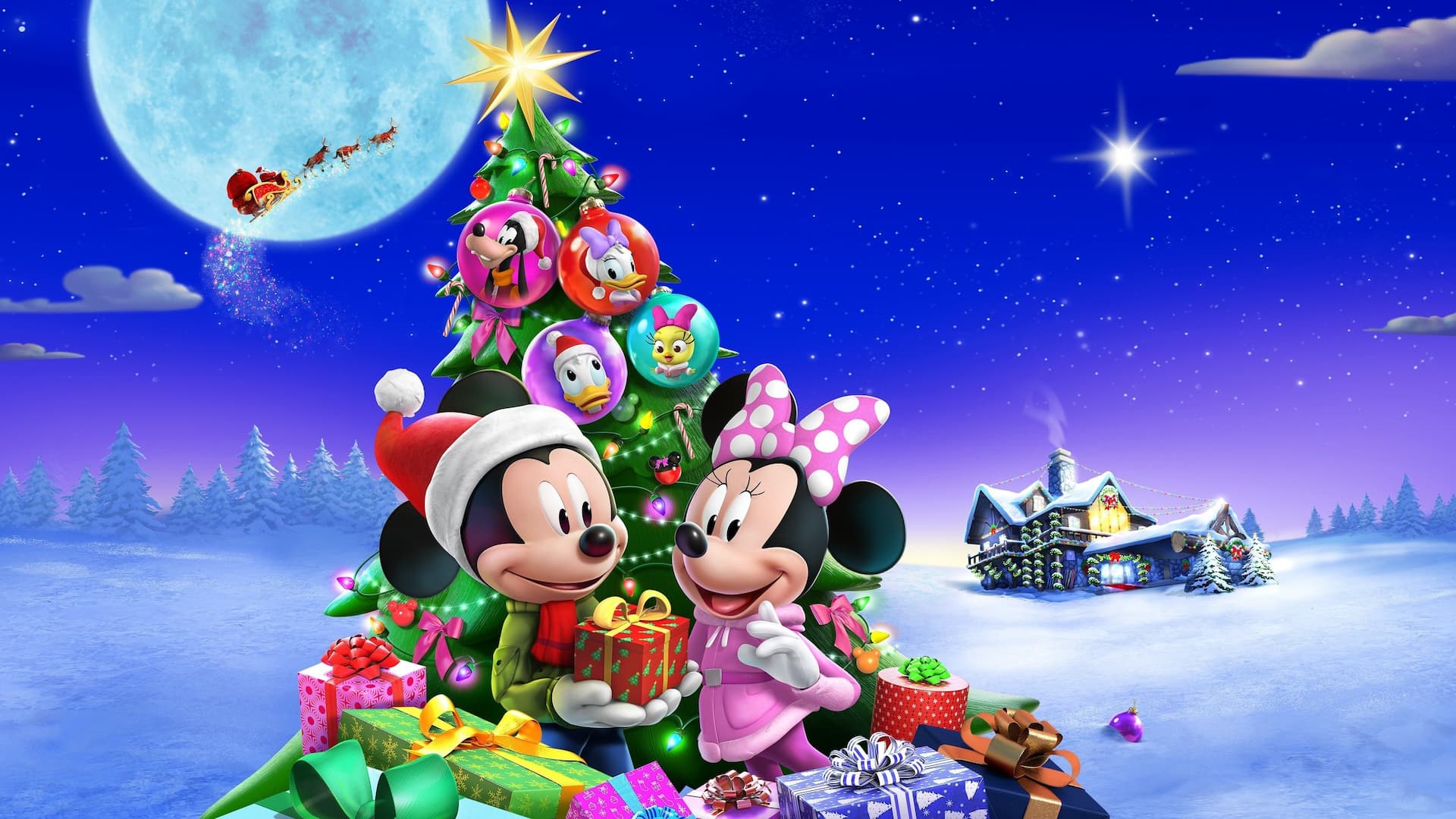 Mickey ve Minnie Yeni Yıl Dileği