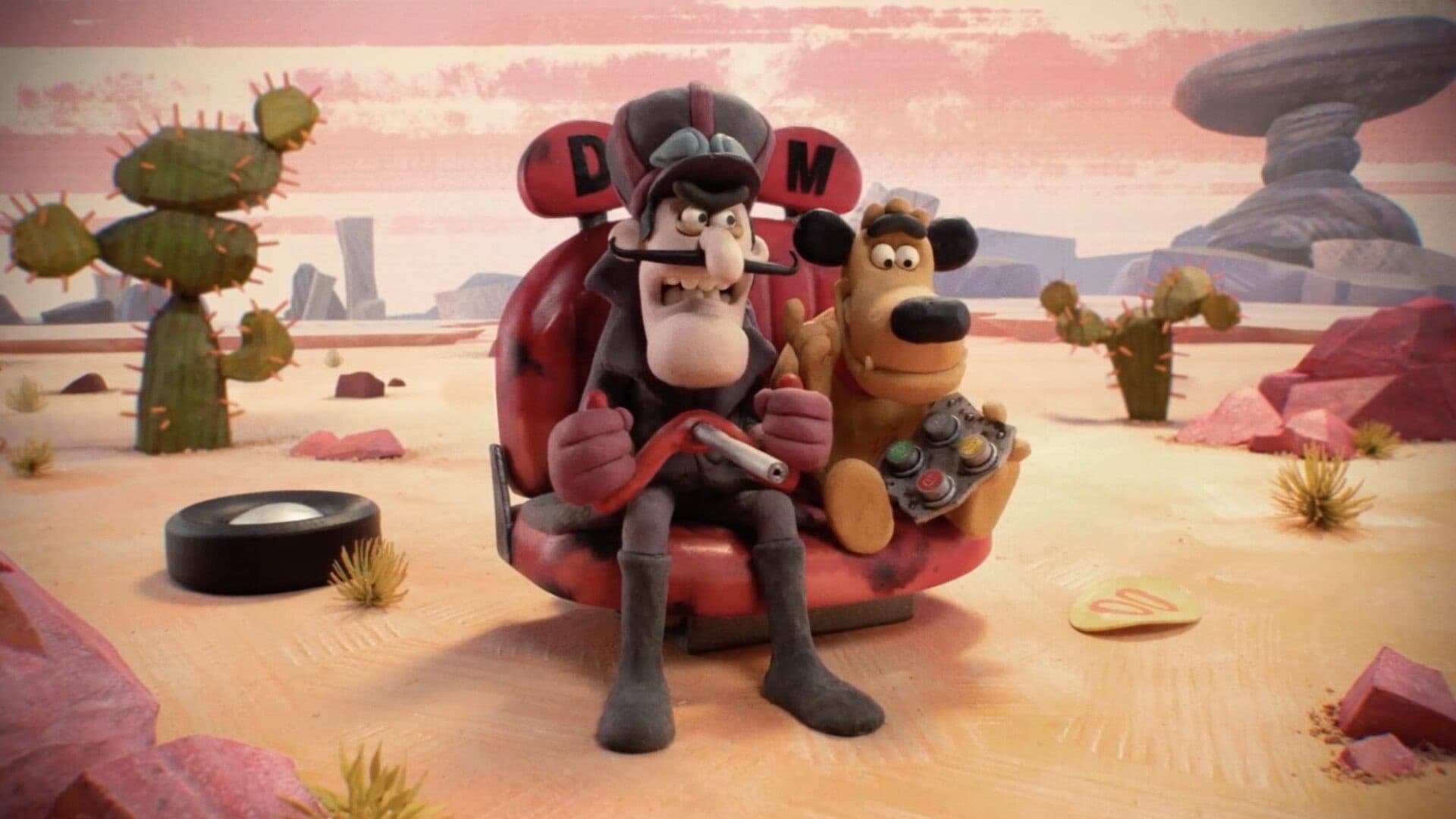 Dastardly & Muttley in 'Press the Red Button'