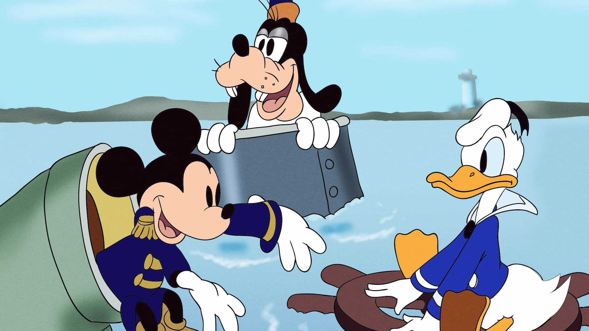 Mickey ve Dostları Gemi Yapıyor