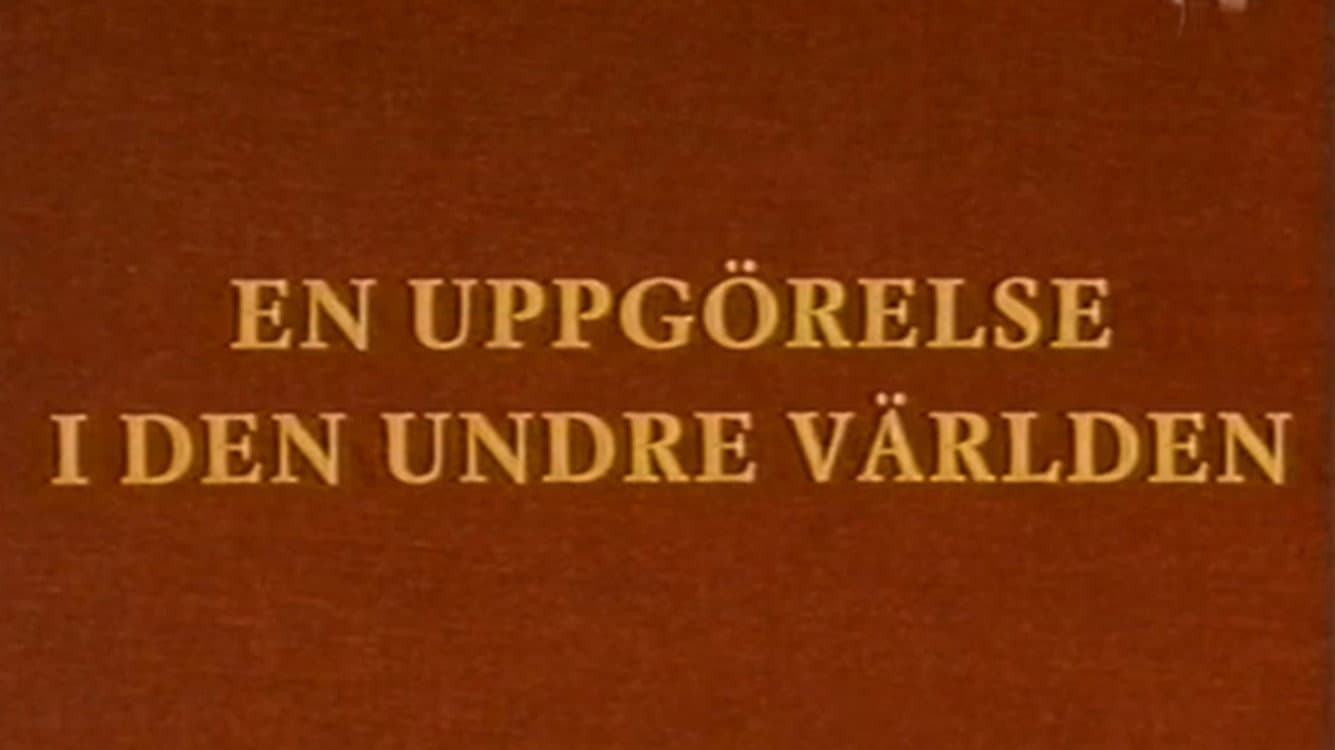 En uppgörelse i den undre världen