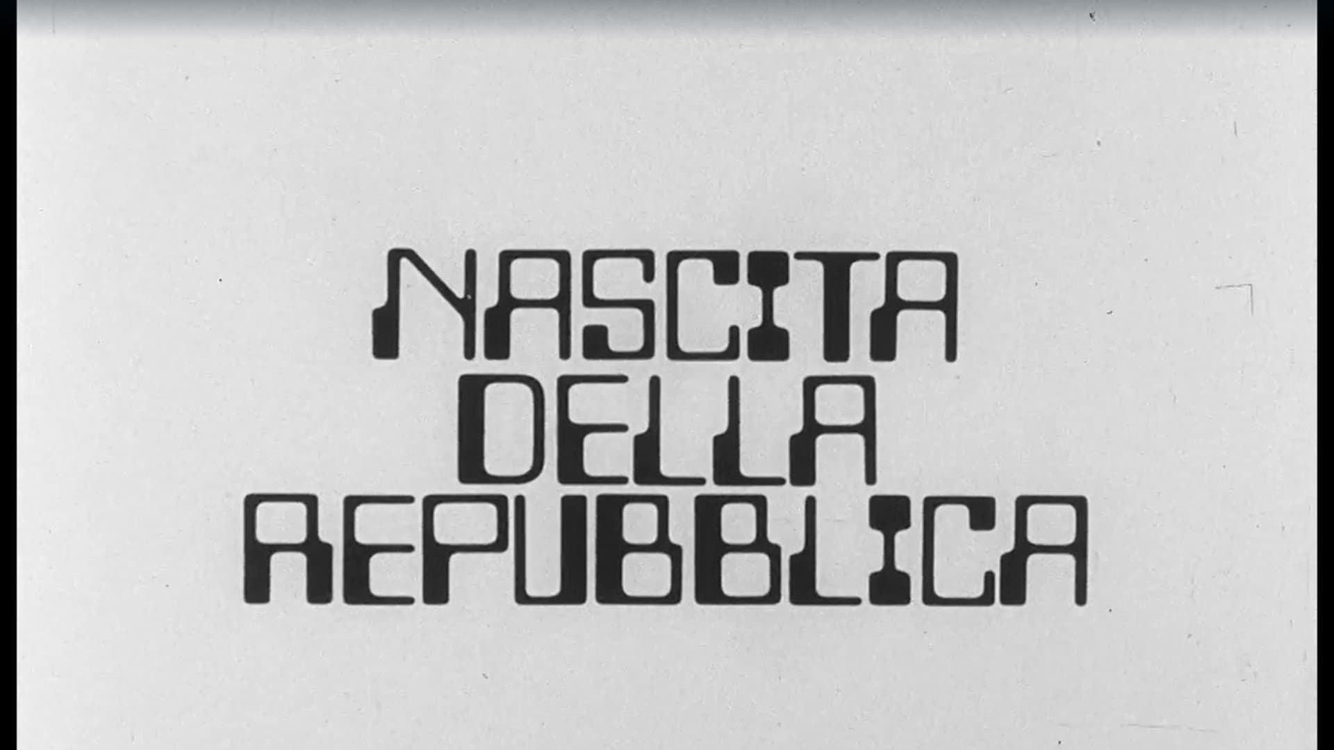 Nascita della Repubblica