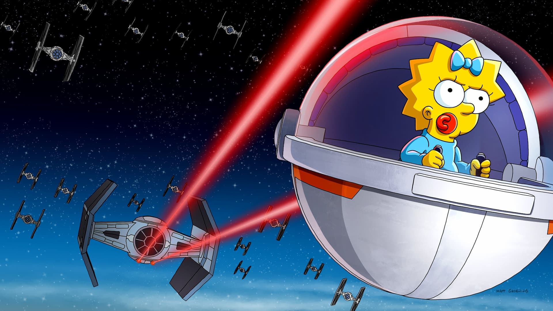 Maggie Simpson in "Rogue Not Quite One"