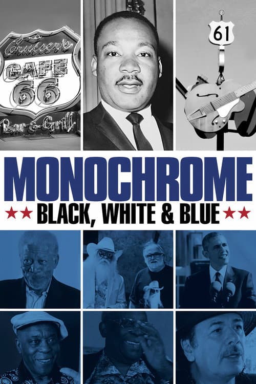 Monochrome: Black, White & Blue